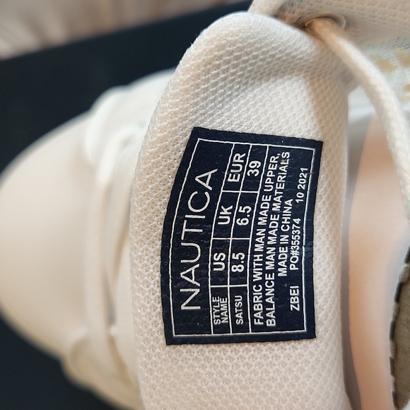 Nautica Casual Lace-up Tennis Shoes - Picture 6 of 14